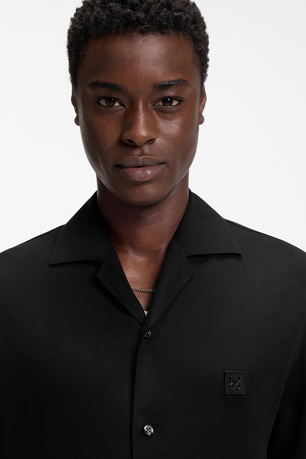 ΠΟΥΚΑΜΙΣΟ HUGO - 001 ΜΑΥΡΟ